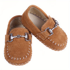 Baby Boys Slip on Loafers Breathable Flat Shoes