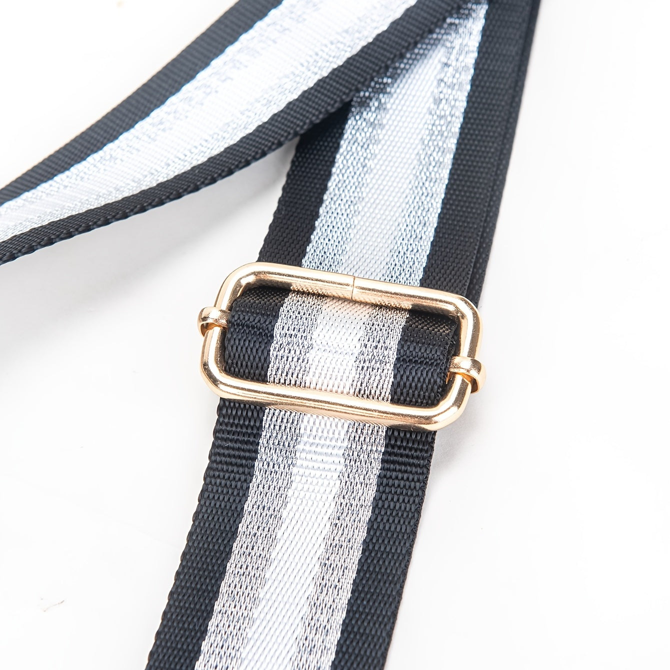 Adjustable Colorful Bag Replacement Strap - Striped Design