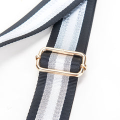 Adjustable Colorful Bag Replacement Strap - Striped Design