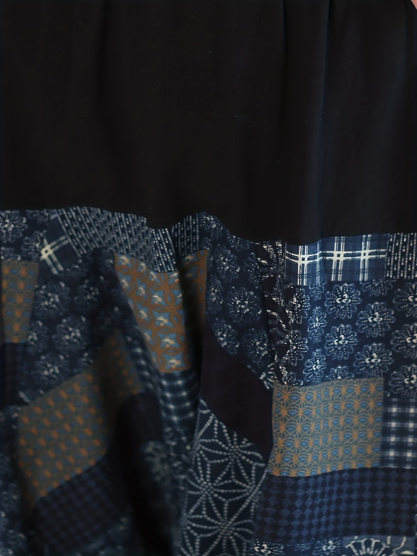 Men's Block Loose Harem Pants