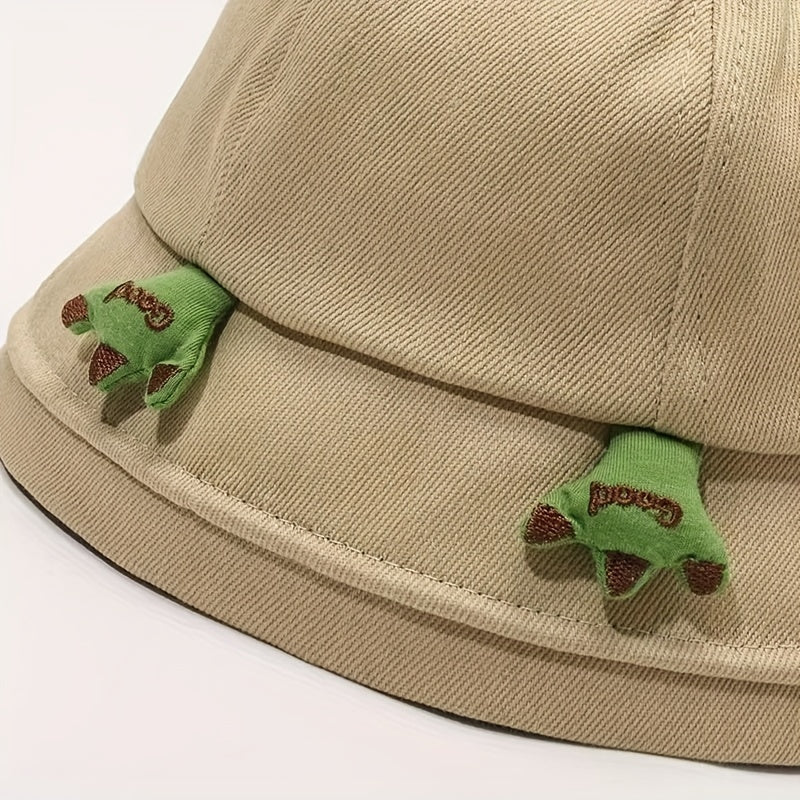 Frog Hat for Kids Sun Protection Outdoor Basin Hat