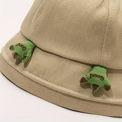 Frog Hat for Kids Sun Protection Outdoor Basin Hat