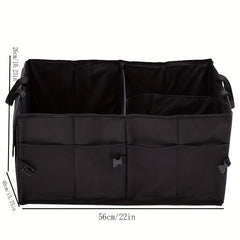 Large Capacity Car Trunk Organizer Foldable Cargo Storage Box