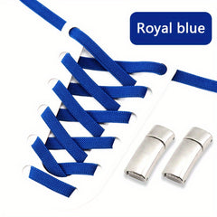 Flat Elastic Shoelaces With Clip Buckles for Sneakers