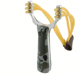 Professional Outdoor Slingshot Aluminum Alloy Camouflage Toy