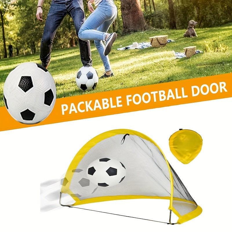 Small Portable Folding Football Goal Training Equipment