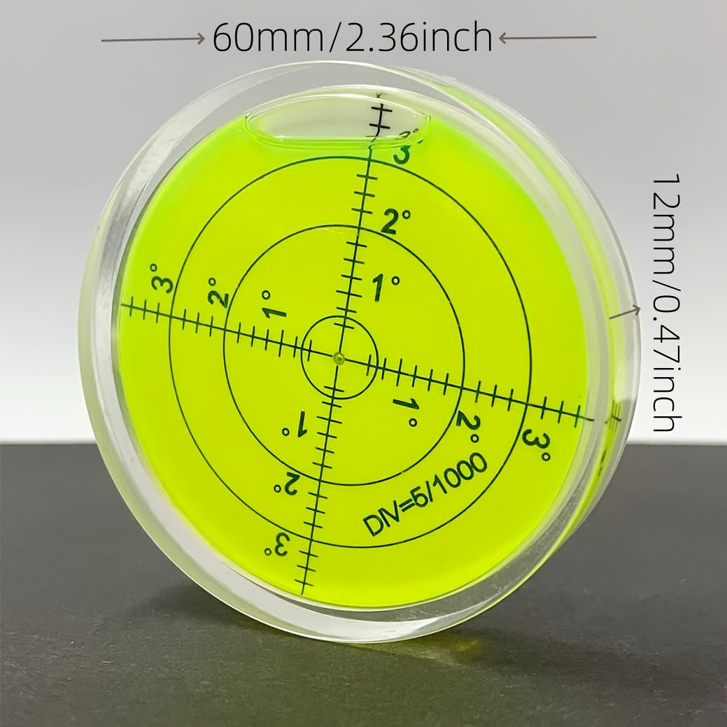 Circular Bubble Spirit Levels Golf On Course Accessories