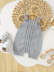 Baby Boys Sleeveless Knit Romper Jumpsuit