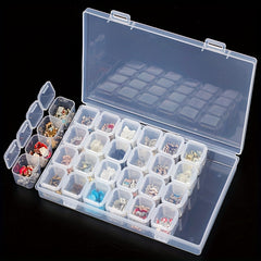 DIY Artificial Diamond Painting Storage Box Nail Art Accessory