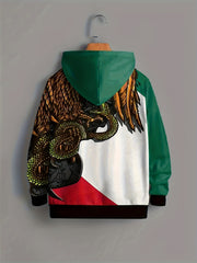 Eagle Graphic Hoodies Boys Girls Kids Clothes Halloween Gift Party