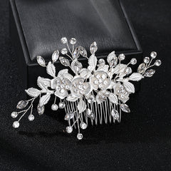 Faux Pearl Wedding Hair Comb Bridal Comb Hair Pin For Wedding
