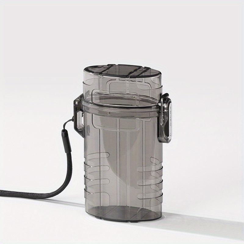 Portable Cigarette Case Waterproof Plastic Holder For Men