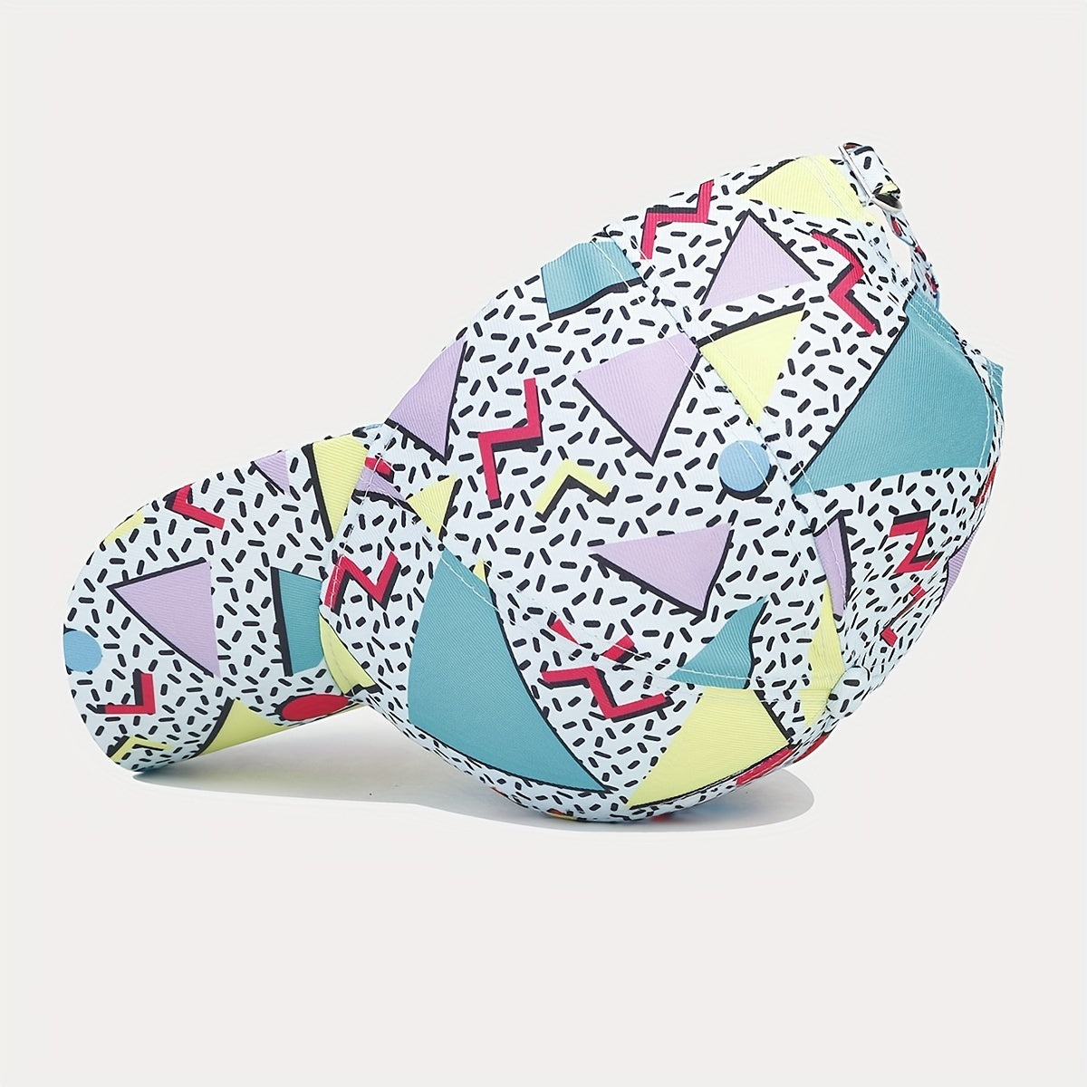Geometric Pattern Graffiti Baseball Cap Outdoor Travel Sun Protection Hat