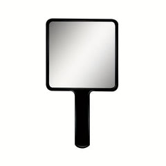 Handheld Makeup Vanity Mirror with Handle for Salon and Extensions