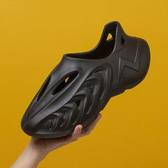 Men's Breathable Foam Runners Cut Out Walking Shoes