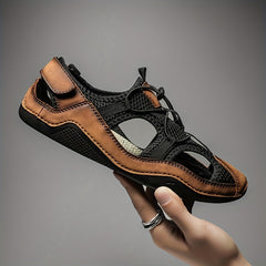 Men's Non Slip Sandals Durable Quick Dry Closed Toe Beach Shoes