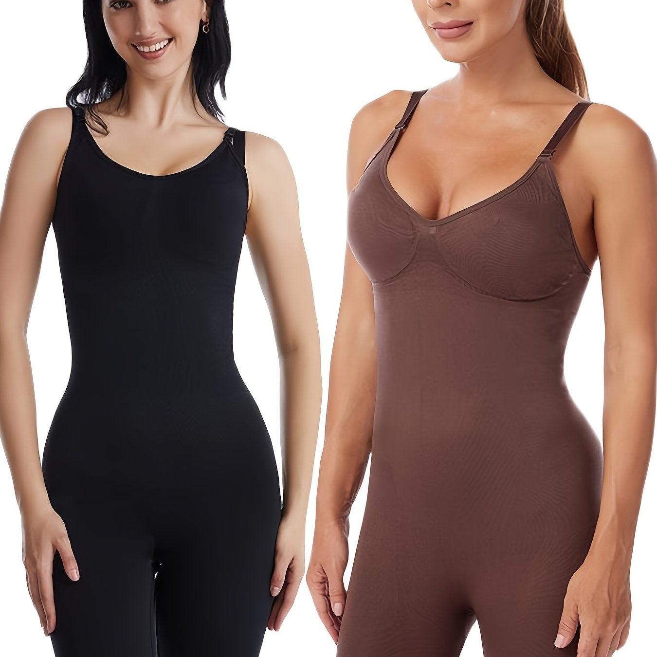 1 Pc Tummy Control Butt Lifting Bodysuit High Elastic Shaper Women's Underwear