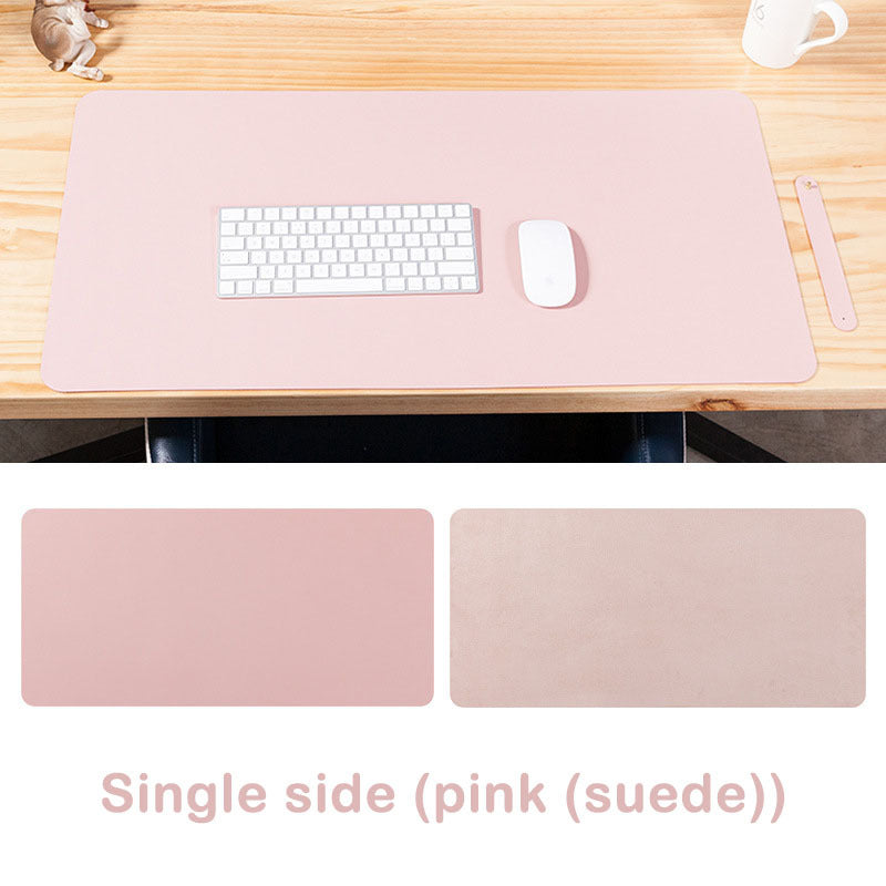 Portable Desk Computer Pad Mouse Pad PU Leather Waterproof Oversized Mouse Pad