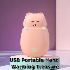 USB Portable Hand Warmer Winter Heating Artifact for Outdoor Camping & Sports