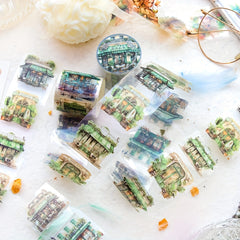 Castle Series Transparent Tape for Scrapbook & Diary Stickers
