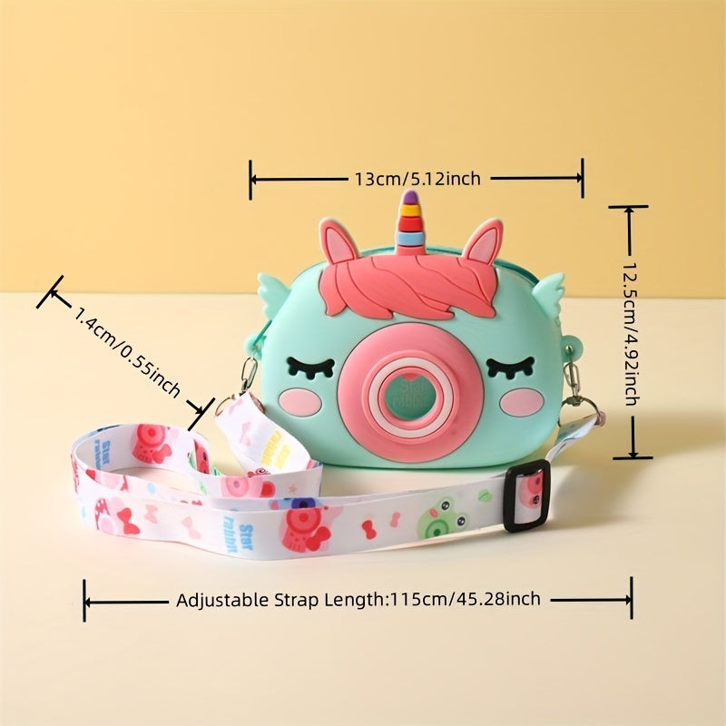 Unicorn Silicone Shoulder Bag for Girls Coin Purse