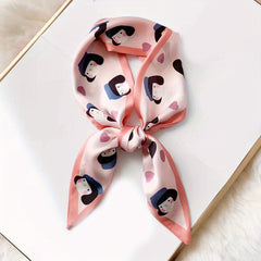 Small Ribbon Scarf Bag Accessories Wrist Scarf