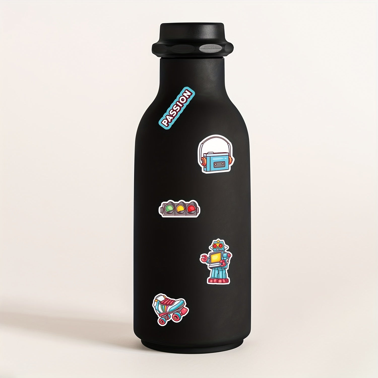 50pcs Vinyl Waterproof Stickers for Water Bottles Laptop Skateboard