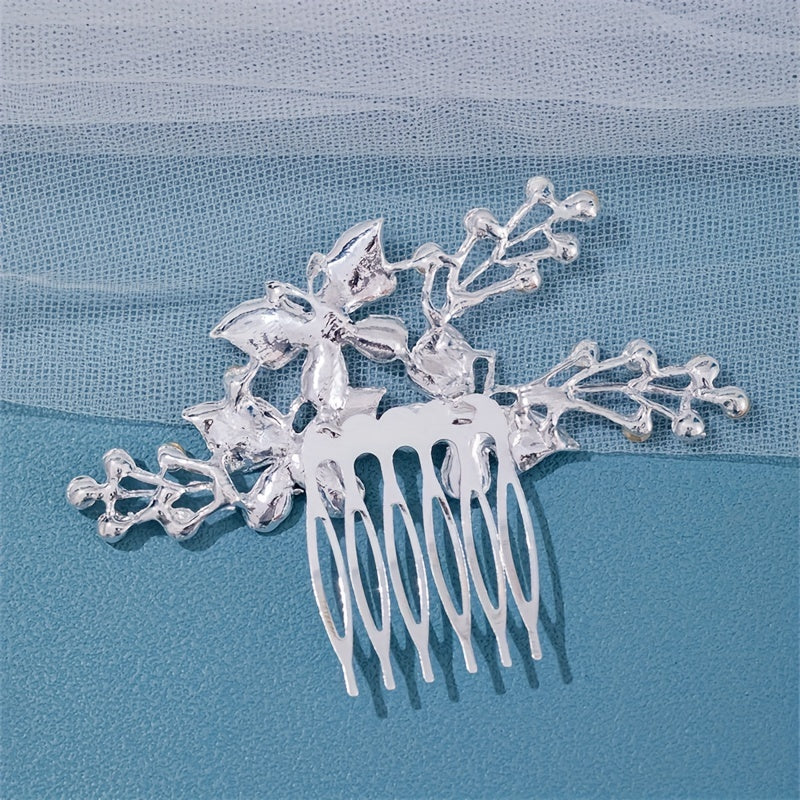 Girls Rhinestone Hairpin Crystal Butterfly Hairpin - Fairy Hair Access.