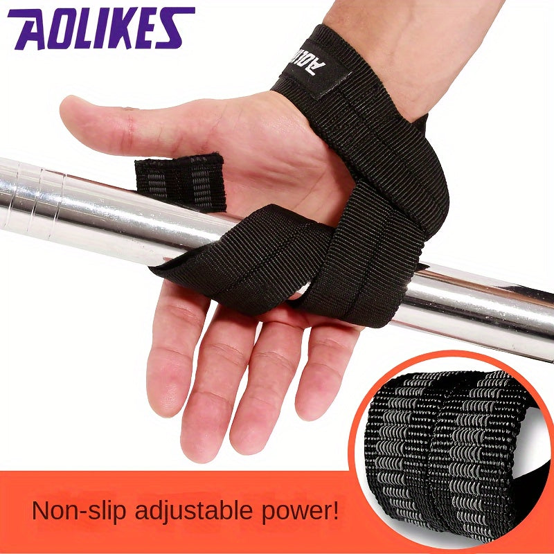 Fitness Non-slip Weightlifting Wrist Band, Strength Training Grip Band