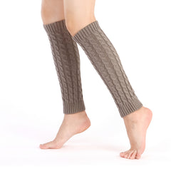 Women's Winter Leg Warmers Crochet Knitted Boot Cuffs