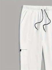 Men's Joggers Cargo Pants with Flap Pockets