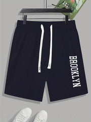 Brooklyn Print Men's Drawstring Shorts