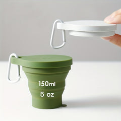 Silicone Folding Water Cup for Travel and Camping