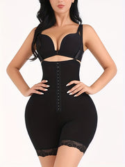 Lace Trim Shaping Shorts Tummy Control Slimming Underwear