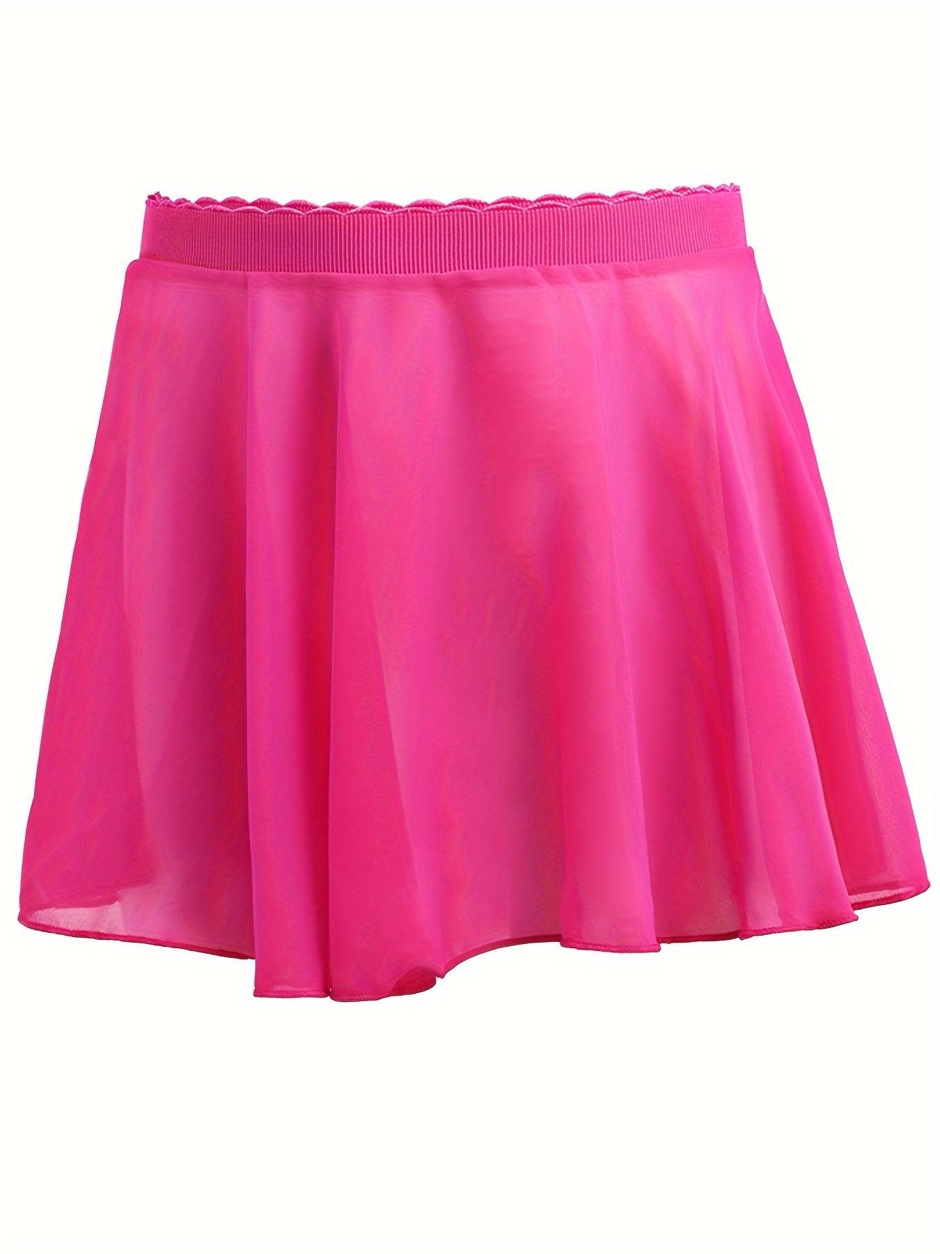 Girls Chiffon Ballet Skirt For Performance