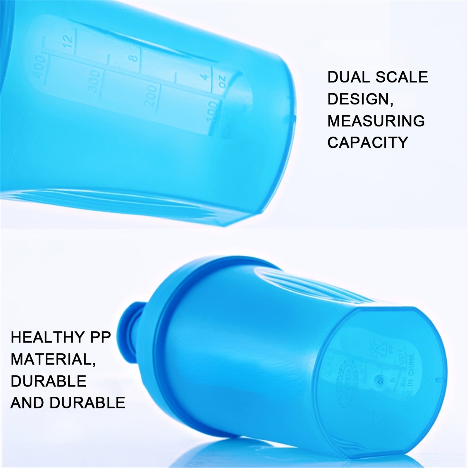 400ml Healthy Shaker Bottle for Exercise and Parties