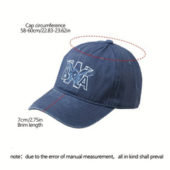 Anime On Strike Baseball Cap Washed Distressed Adjustable Dad Hats