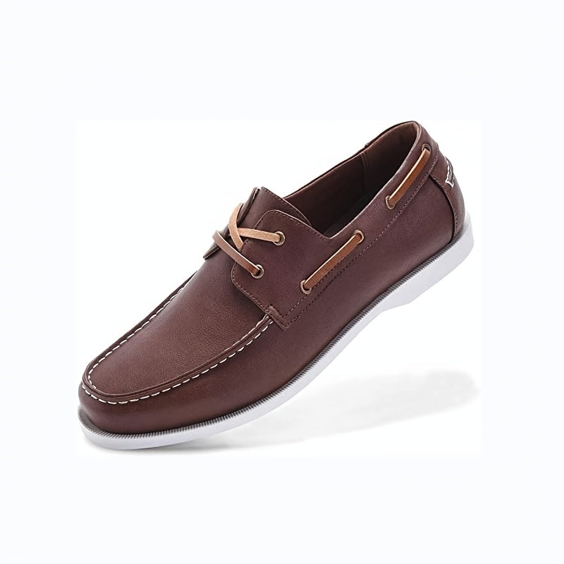 Men's Slip On Loafers Comfy Boat Shoes Flat Shoes