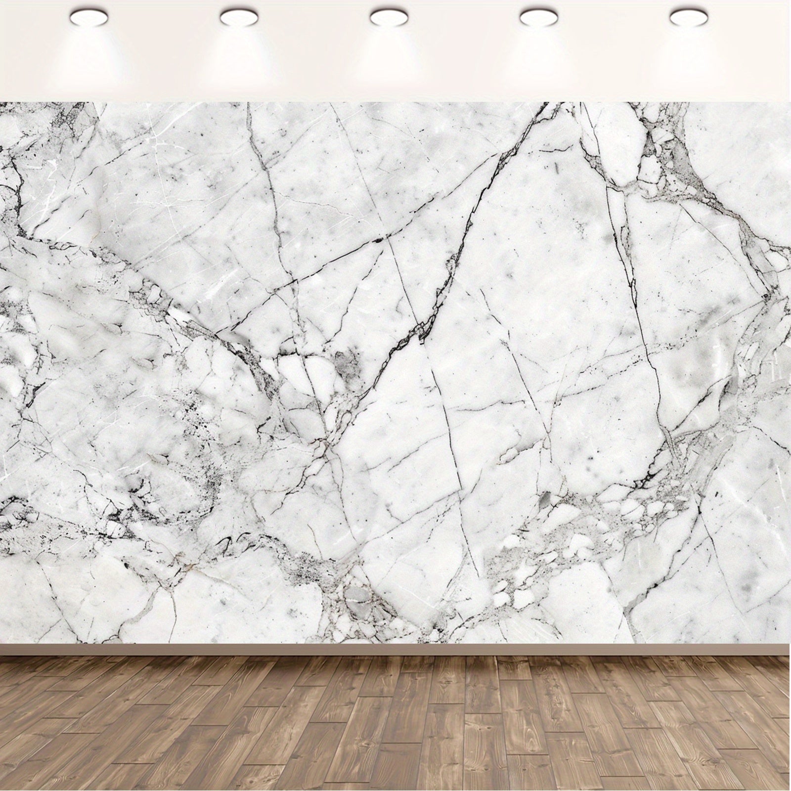 Marble Polyester Photography Floor Mat for Background - Ideal for Housewarming