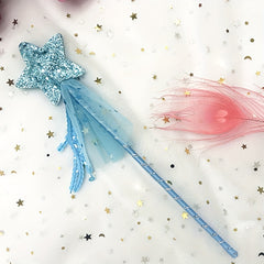 Dreamlike Fairy Wand Stick Birthday Gift Party Halloween Cosplay Props