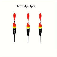 3pcs Fishing Slip Float Kit For Crappie Panfish Trout Bass Fishing