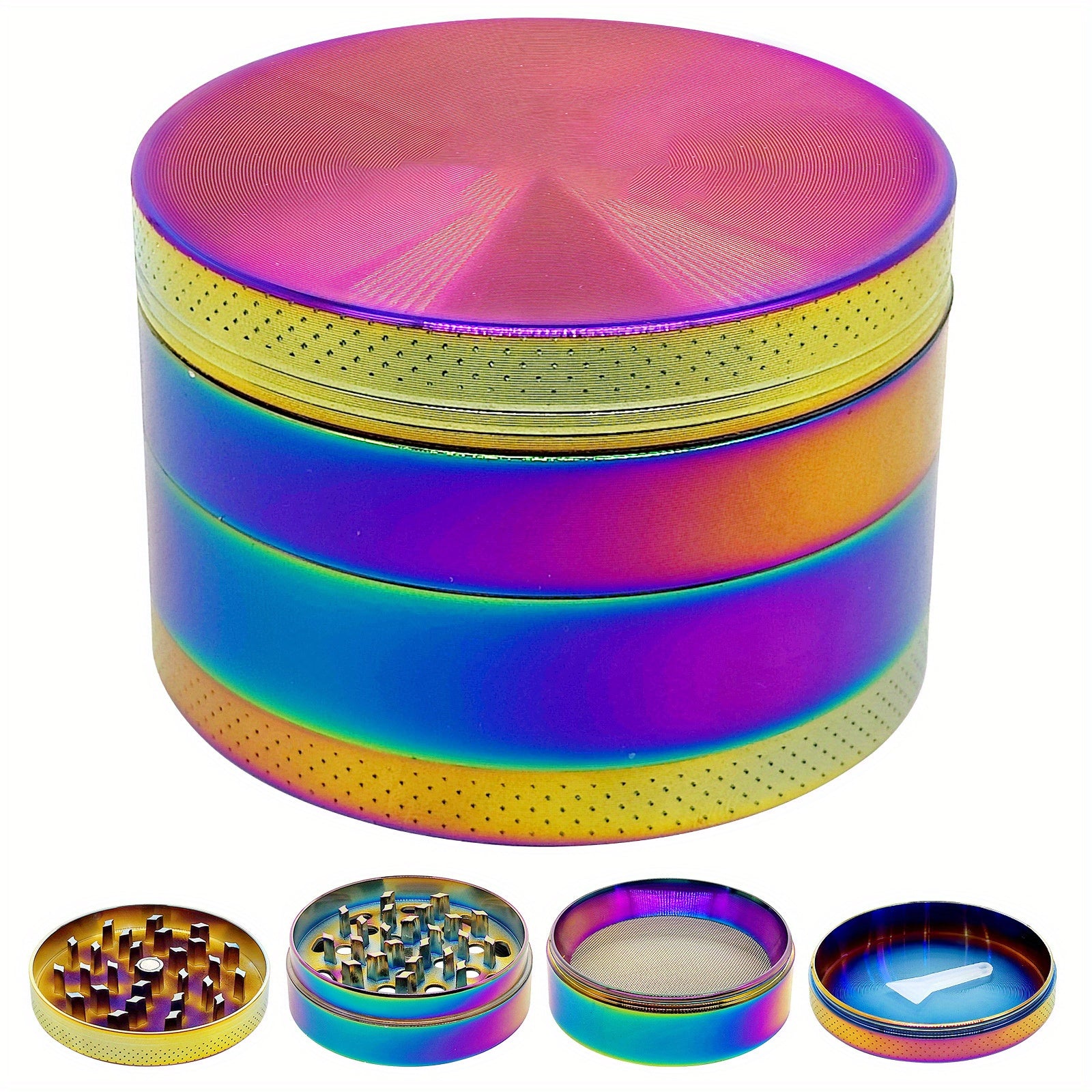 Large Grinder Perfect for Chefs 7 Colors