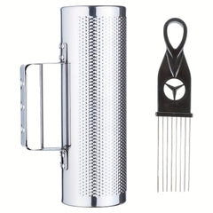 Stainless Steel 30cm Guiro Instrument With Scraper