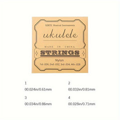 Nylon Ukulele String Set Hawaii Guitar
