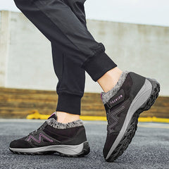 Men's Warm Cotton Outdoor Cold-proof Platform Shoes for Winter