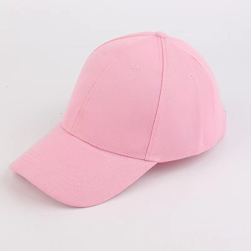 Blank Baseball Cap Solid Sports Cap Dolman Hat