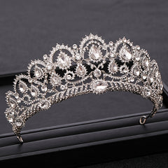 Crystal Rhinestone Tiara Wedding Hair Accessories