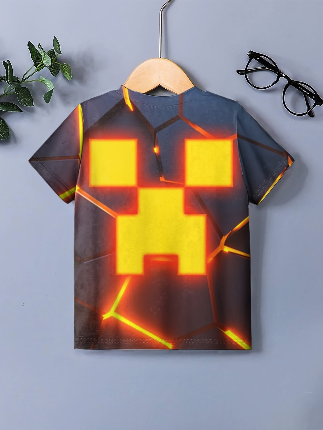 Kids 3D Graphic Tee Funny Summer Short Sleeve T Shirt