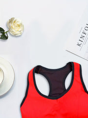 6pcs Racerback Sports Bras for Women Running Workout Cut Out Bra