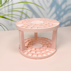 Detachable Makeup Brush Storage Rack Round Cosmetic Brush Organizer
